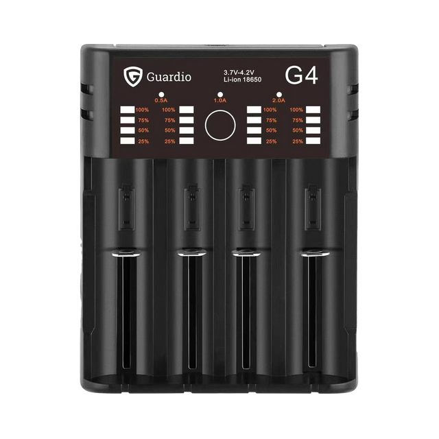 Battery Charger incl 4 p Accessories - Black