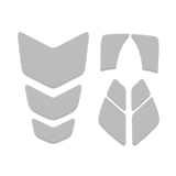 Armet Reflective Tape Helmet Accessories - Silver