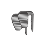 Hearing Fitting Pin Helmet Accessories - Black