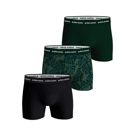 Boxer 3-p Underwear - Black/green