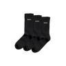 Essential Crew 3-p Socks - Black
