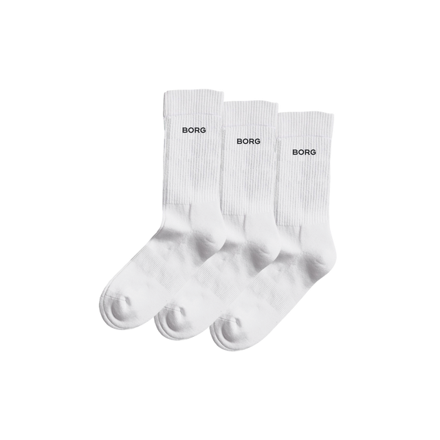 Essential Crew 3-p Socks - White
