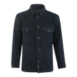 Tabei Overshirt - Dark navy
