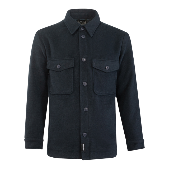 Tabei Overshirt - Dark navy