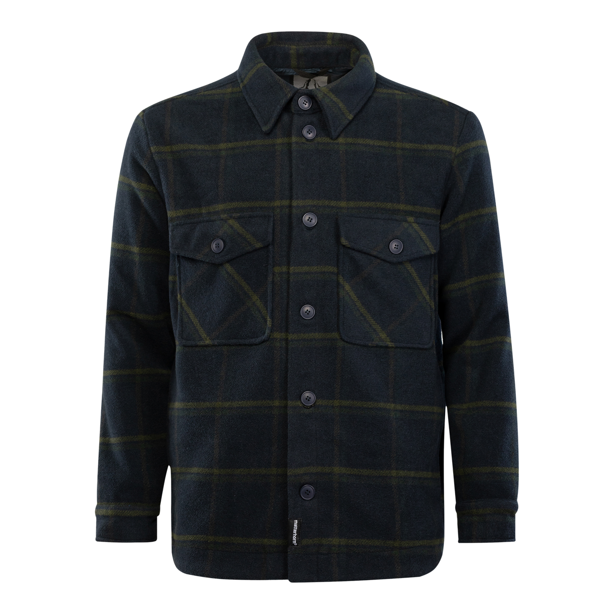 Tabei Overshirt - Navy/green