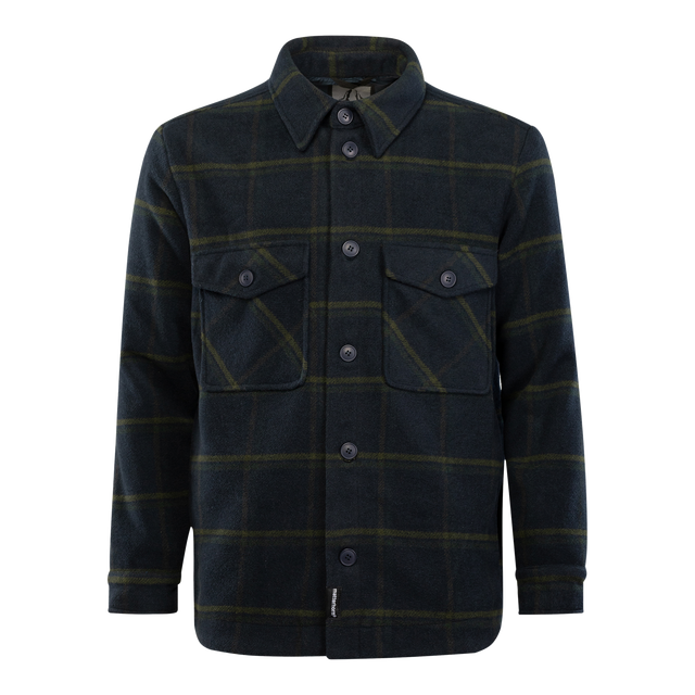 Tabei Overshirt - Navy/green