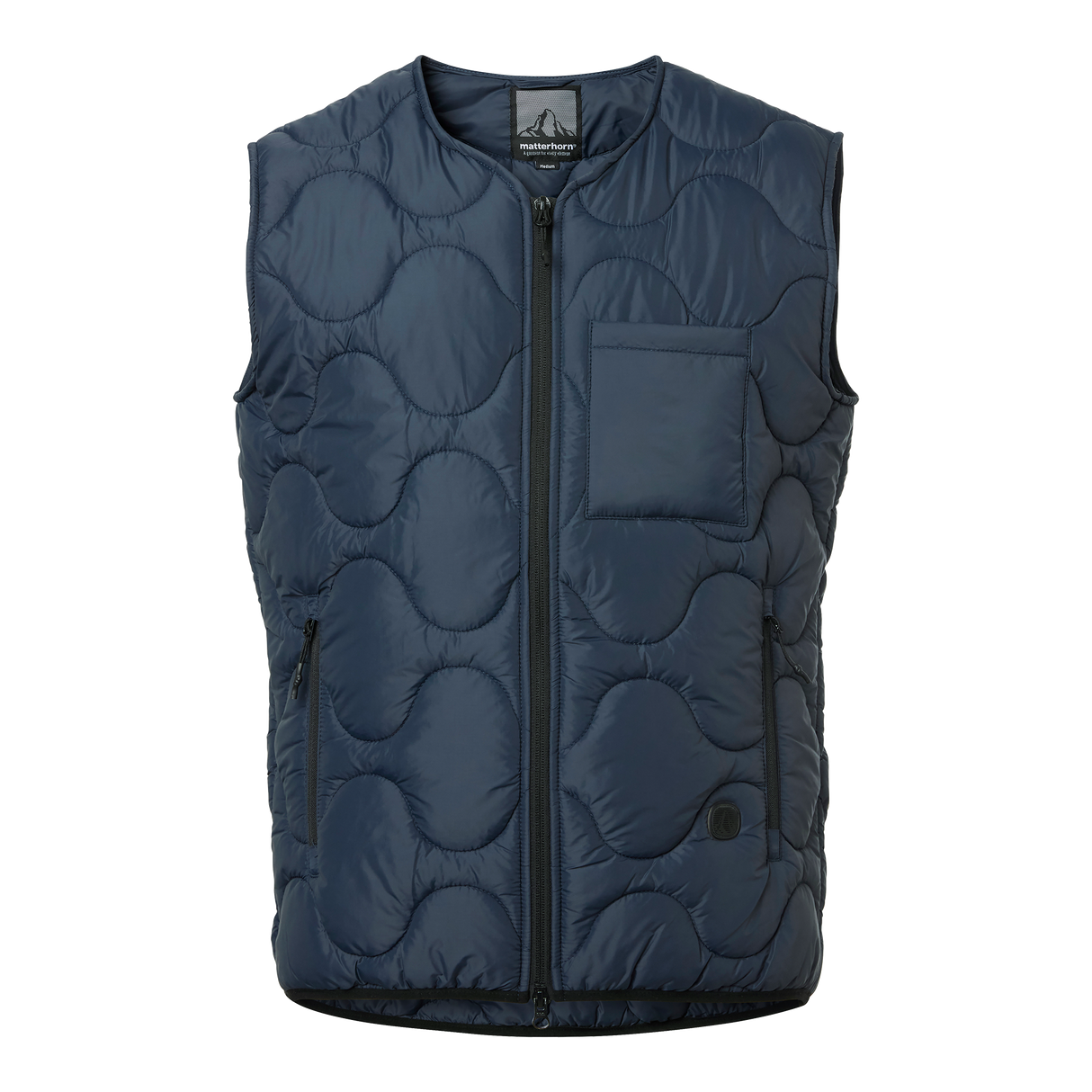 Beckey Puffer Vest - Navy