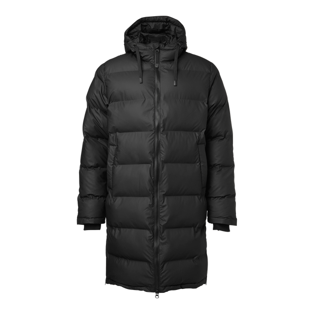 Shanna Long Padded Coat - Black