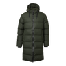 Shanna Long Padded Coat - Dark olive