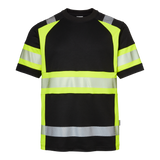 600 T-shirt - Black/fluorescent yellow