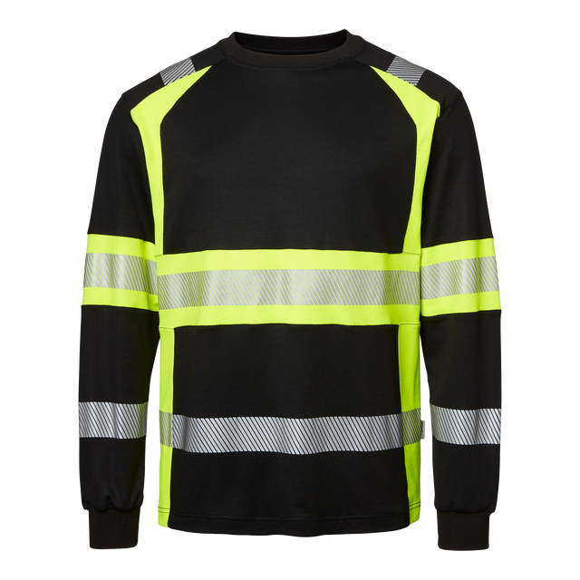 601 LS T-shirt - Black/fluorescent yellow