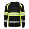 601 LS T-shirt - Black/fluorescent yellow