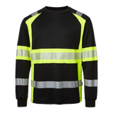 601 LS T-shirt - Black/fluorescent yellow