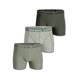 Boxer Multi 3-p Underwear - Army green