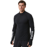 Borg Half Zip Sweat - Black