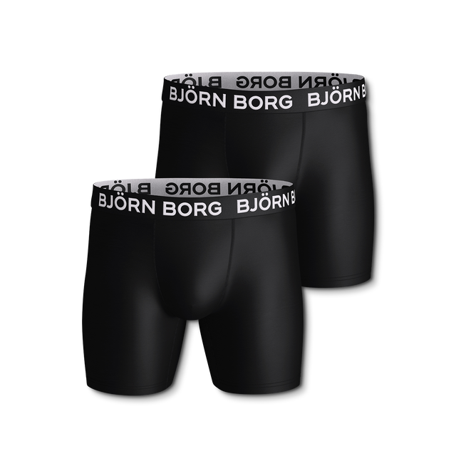 Boxer Sports 2-p Underwear - Black