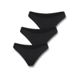 Brief Invisible 3-p Underwear w - Black