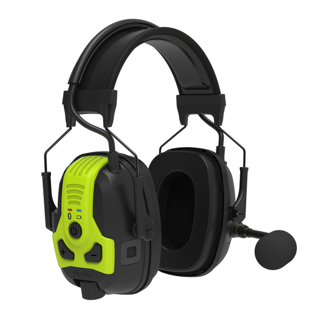 Freebird BT X Hearing Protection - Black/fluorescent yellow