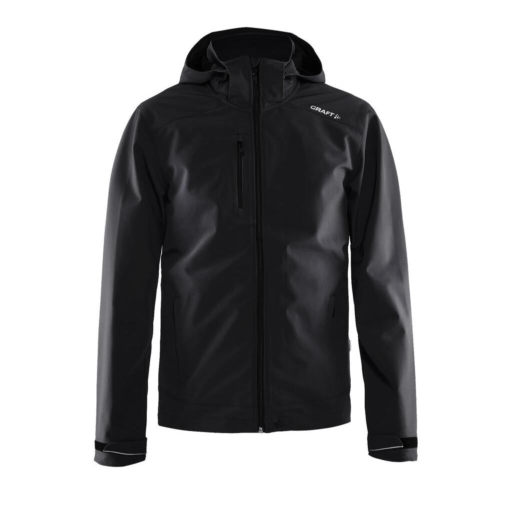 Light Softshell Jkt M - Black - Front