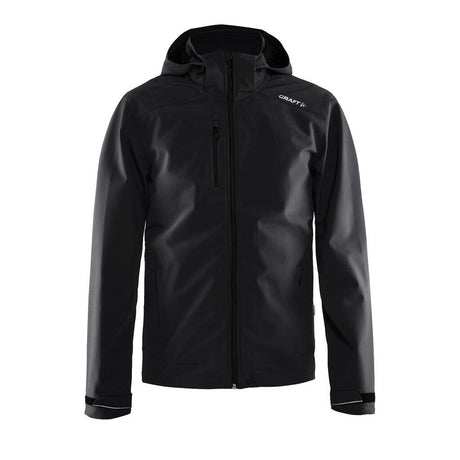 Light Softshell Jkt M - Black - Front