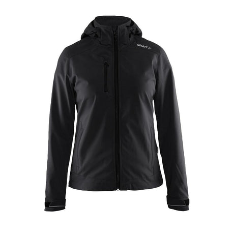 Light Softshell Jkt W - Black - Front
