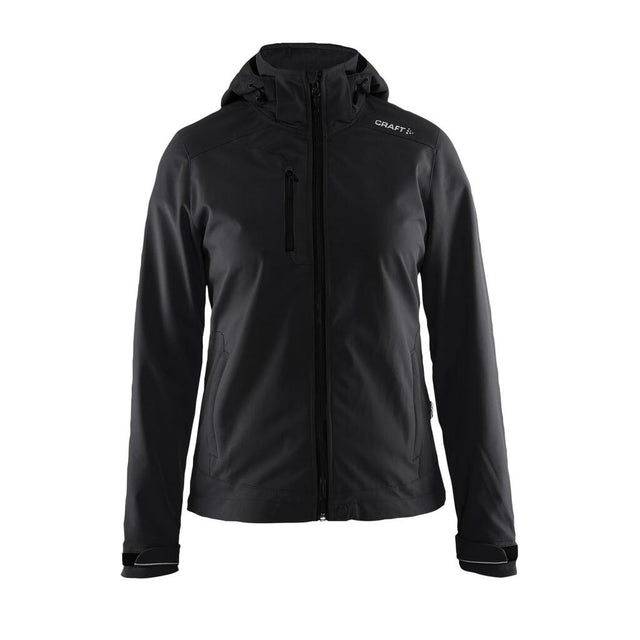 Light Softshell Jkt W - Black - Front