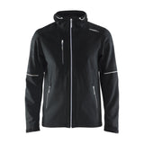 Highland Jkt M - Black/White - Front