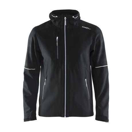 Highland Jkt M - Black/White - Front