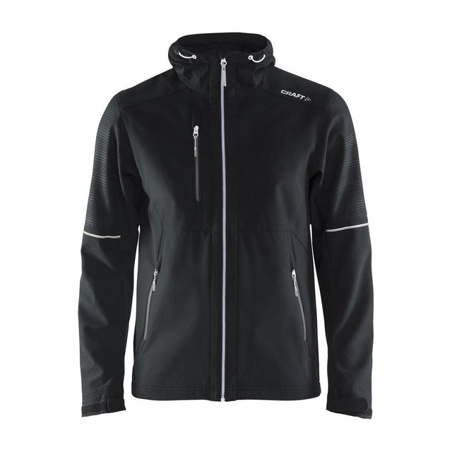 Highland Jkt M - Black/White - Front