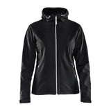 Highland Jkt W - Black/White - Front