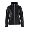 Highland Jkt W - Black/White - Front