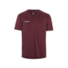 Squad Go Jersey Solid M - Maroon - Front