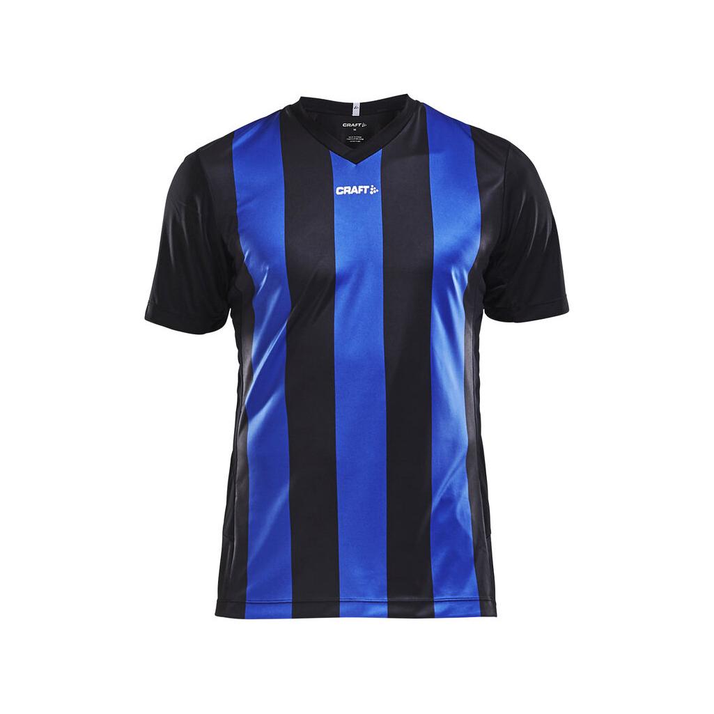 Progress Jersey Stripe M - Black/Club Cobolt - Front