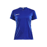 Squad Go Jersey Solid W - Cobalt - Front