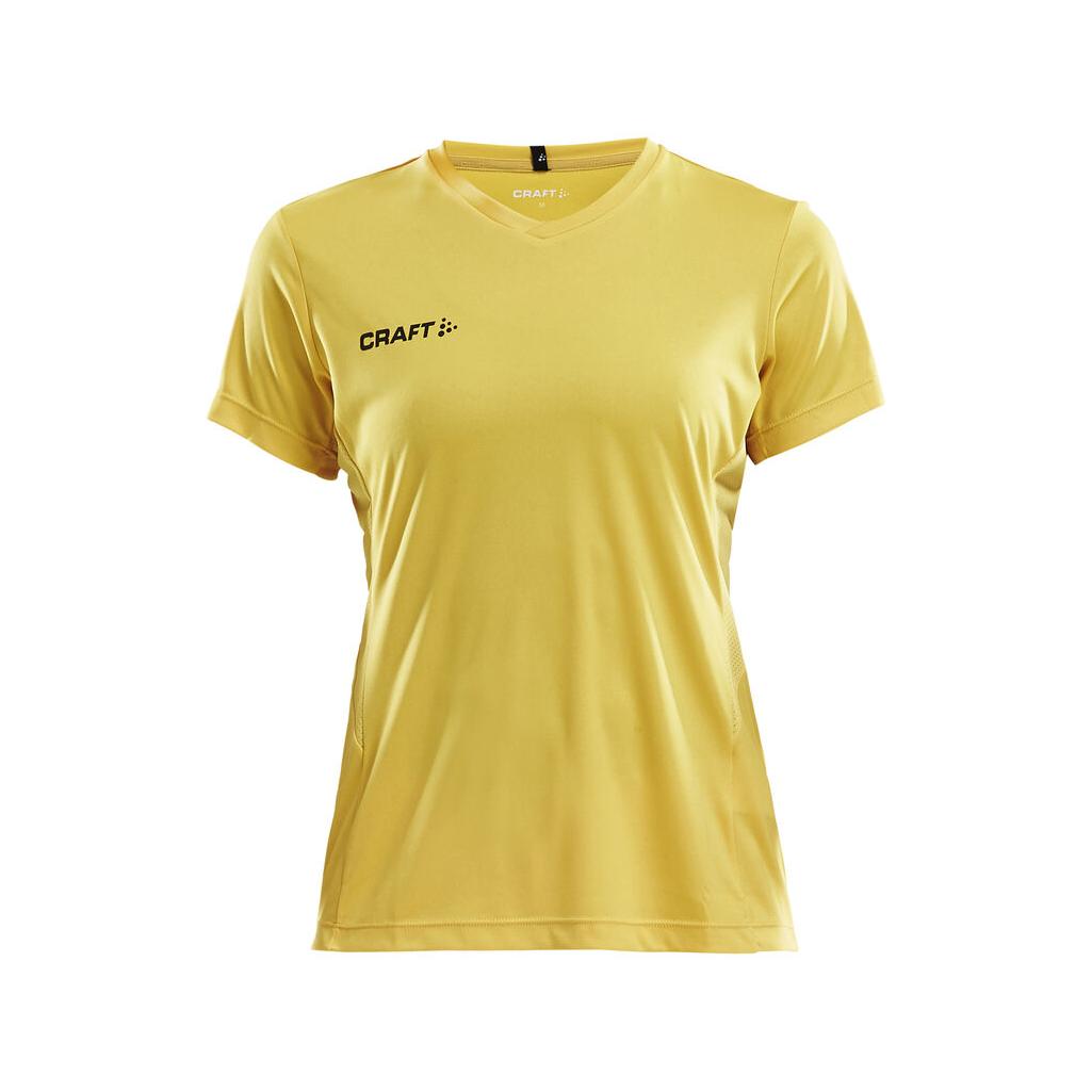Squad Go Jersey Solid W - Yellow - Front