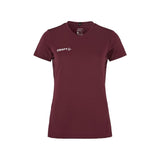 Squad Go Jersey Solid W - Maroon - Front
