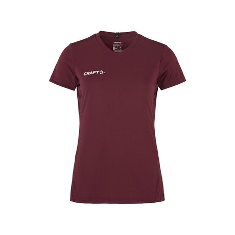 Squad Go Jersey Solid W - Maroon - Front