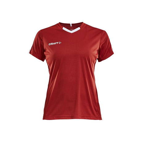 Progress Jersey Contrast W - Red - Front