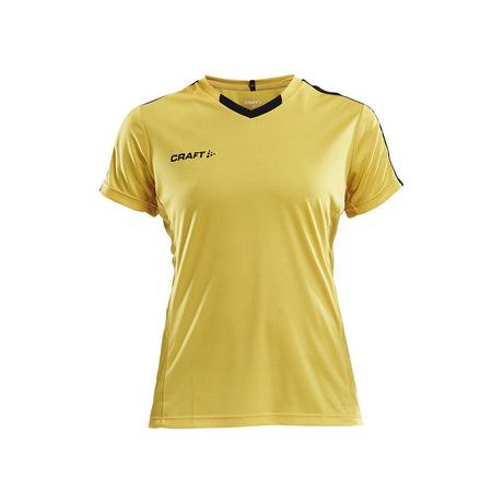Progress Jersey Contrast W - Yellow - Front