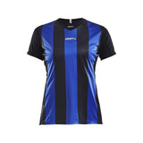 Progress Jersey Stripe W - Black/Club Cobolt - Front