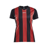 Progress Jersey Stripe W - Black/Bright Red