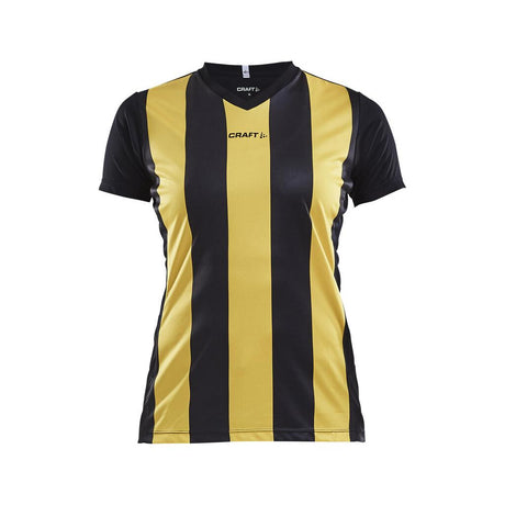 Progress Jersey Stripe W - Black/Yellow - Front