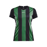 Progress Jersey Stripe W - Black/Green - Front