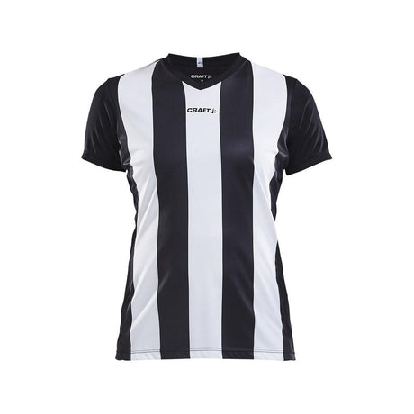 Progress Jersey Stripe W - Black/White - Front