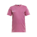 Squad Go Jersey Solid Jr - Pink - Front