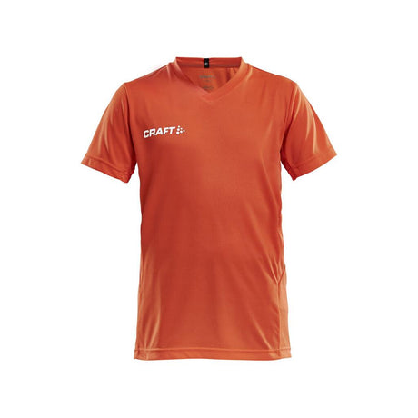 Squad Go Jersey Solid Jr - Orange - Front