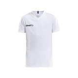 Squad Go Jersey Solid Jr - White - Front