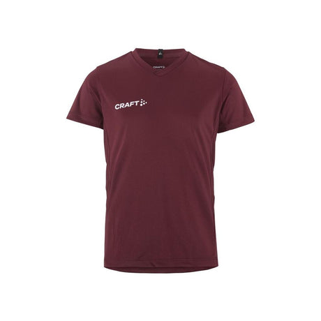 Squad Go Jersey Solid Jr - Maroon - Front