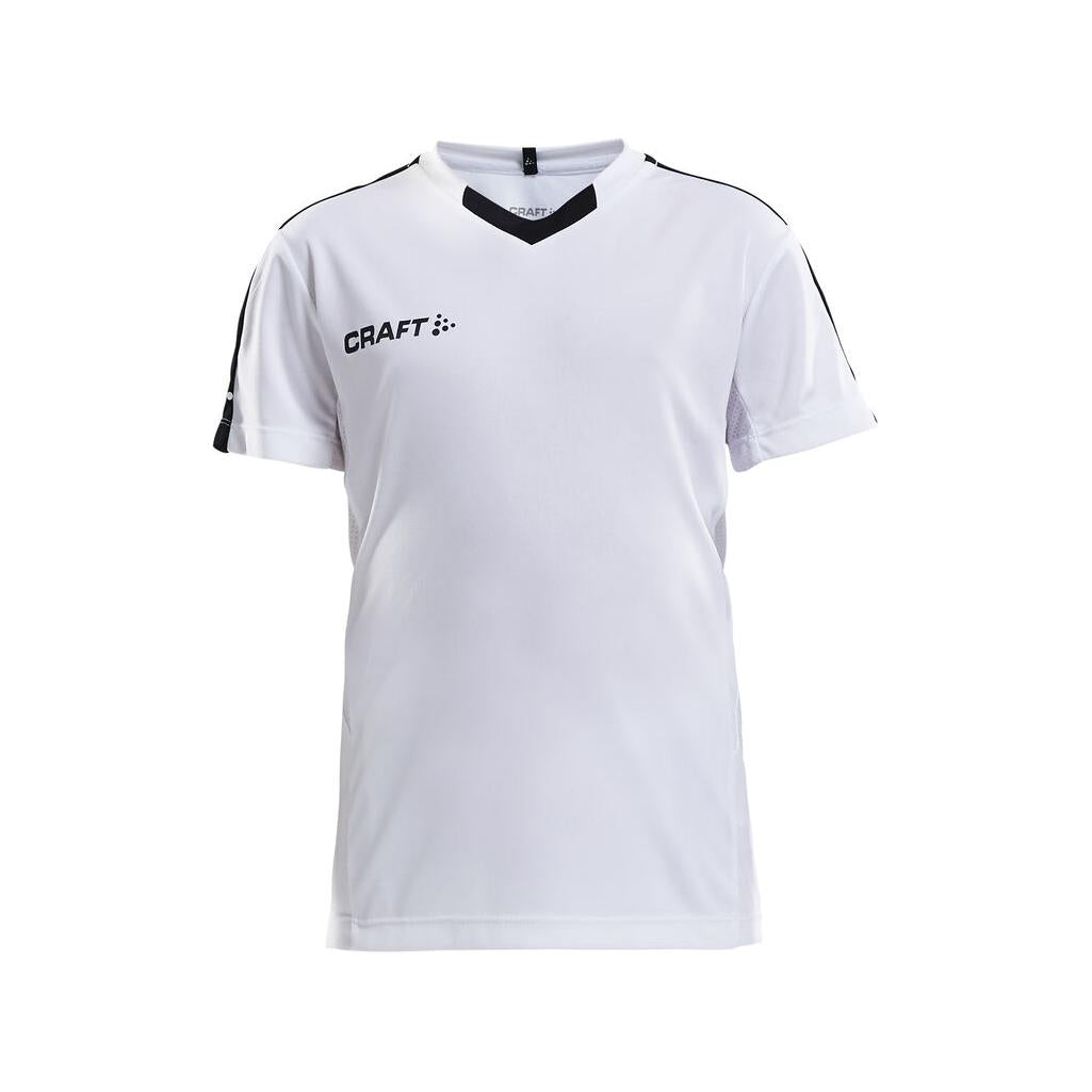 Progress Jersey Contrast Jr - White - Front
