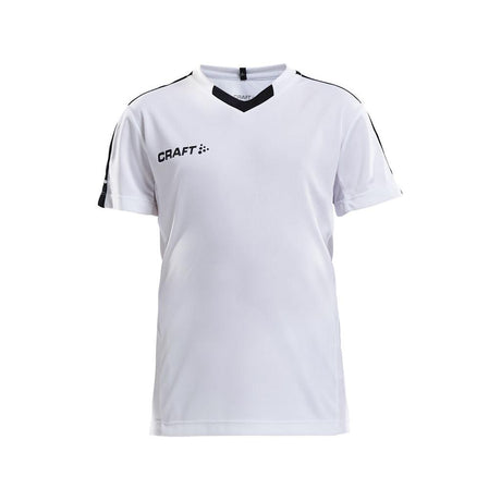 Progress Jersey Contrast Jr - White - Front
